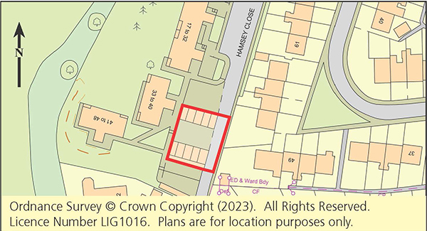 Lot: 43 - TEN VACANT LOCK-UP GARAGES -
